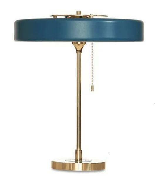 Modern metal table lamp colorful luxury desk | Освещение