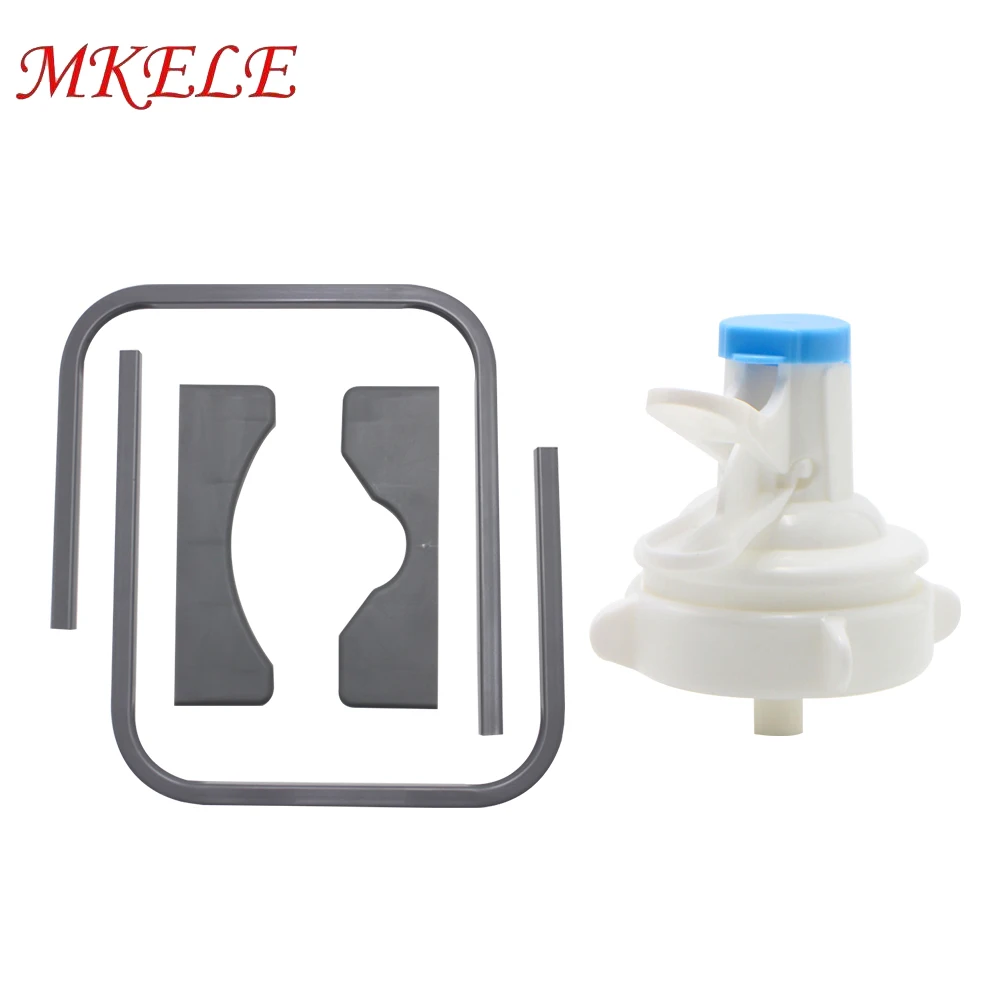 

Water Dispenser Stand with Reusable Plastic Drinking Bottle Valve Spigot Inverted Fast Flow Water Spout for Camping/Home/Parties