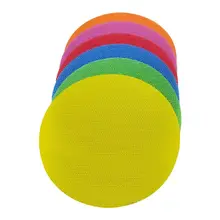 6 цветов, Волшебная наклейка, плоская, для детского сада, классная, круглая, для дошкольного, учебный тег, наклейка, детская игра, точечные маркеры, напольные, спортивные