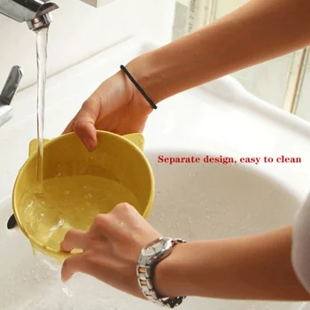 

1Pcs Pet Food And Water Bowls For Cats Dogs Feeders Cat Bowls Pet Supplies Non-slip Dog Cat Bowl Multi-angle Adjustment