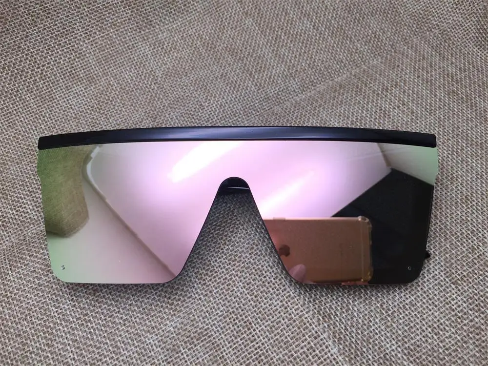 Male big black sunglasses Fashion Designer Mirror Pink Square Shades Men Summer Driving Glasses UV400 Women's Eyewear round sunglasses