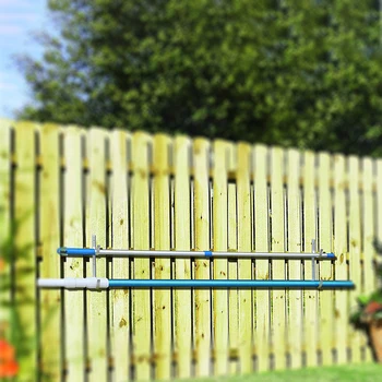 

2pcs Outdoor For Telescoping Pole Hanger Organizer Swimming Pool Durable Leaf Rakes Portable Brushes Multipurpose Aluminum Alloy