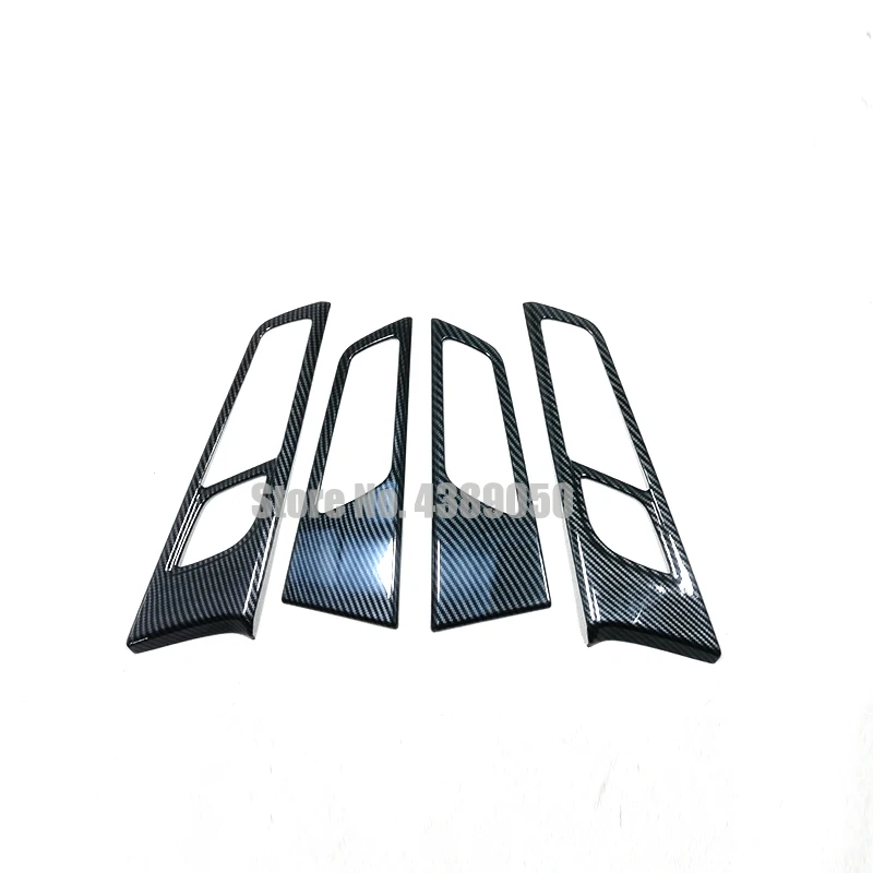 Voor-Hyundai-Tucson-2015-2019-Abs-Matte-Carbon-Lhd-Auto-Binnendeur-Kom-Protector-Frame-Cover-Trim