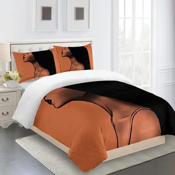 

Contemporary Bedding Duvet Cover Sets Unique Fashion Custom Full Size Bed Beautiful Girl Home Pillow Luxury Quality Comforter