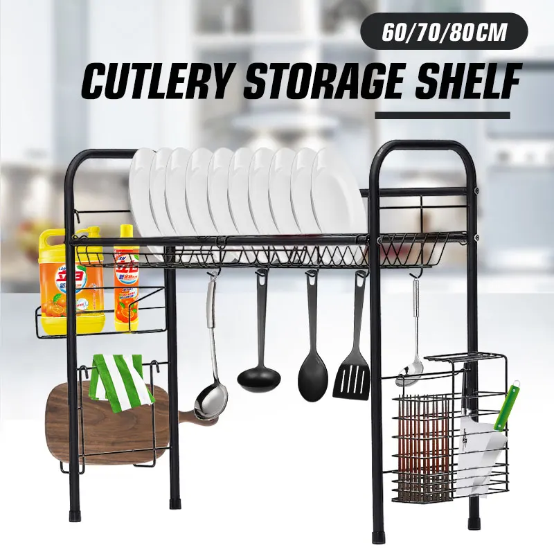 Сушилка из нержавеющей стали для посуды кухонный держатель столовых приборов 1