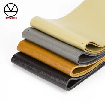 

KAWOSEN Leather Steering Wheel Cover,Car Styling Accessories Volante Esportivo,DIY Handmade Case With Needles and Thread SWCH08