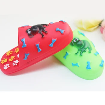 

Plastic Squeaky Pet Dog Toys Resistant Small Durable Dogs Shoes Sound Toy Treats Puppy Juguetes Squeaky Pets Supplies DD70WJ