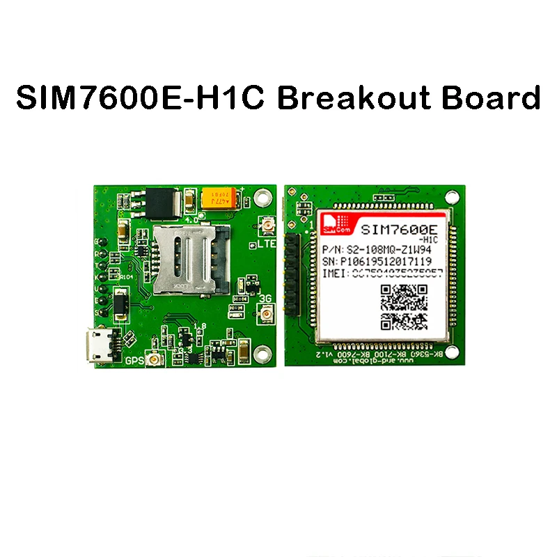 SIMCOM SIM7600E-H1C LTE Cat4 модульная коммутационная плата по низкой цене SIM7600E-H основная