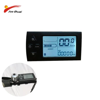 

JS 36V LCD Ebike Display for Electric Bike waterproof and normal line LCD Controller Control Panel for Electric Bicycle Parts