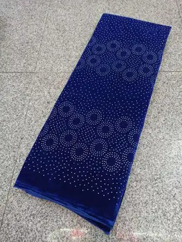 

Nigerian French velvet Lace Fabric with sequence 2020 Latest High Quality African velvet Lace Fabric for Wedding party Lace
