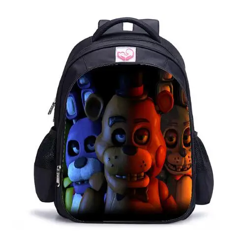 16 дюймов рюкзак Five Nights At Freddys для подростков, рюкзак Bonnie Freddy для мальчиков и девочек, школьные сумки, рюкзаки, детские сумки - Цвет: photo color