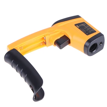

GM320 High Precision LCD Handhold Infrared Thermometers Thermoscope Non-contact Industrial Thermometer Orange