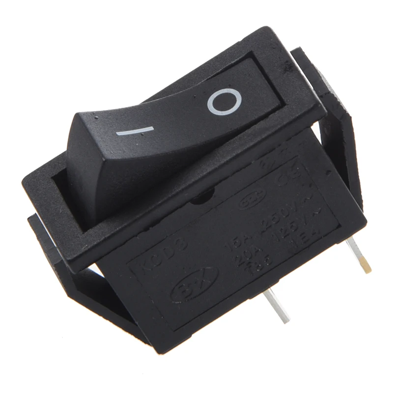 

2pcs x ON-OFF 2 Position SPST 2 Pin Snap in Rocker Switch 16A/250V 20A/125V AC