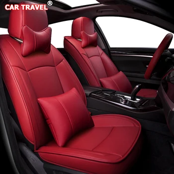 

Make Custom Leather car seat cover set For Acura MDX RDX RL TL ILX CDX TLX-L Automobiles Seat Covers car seats protector