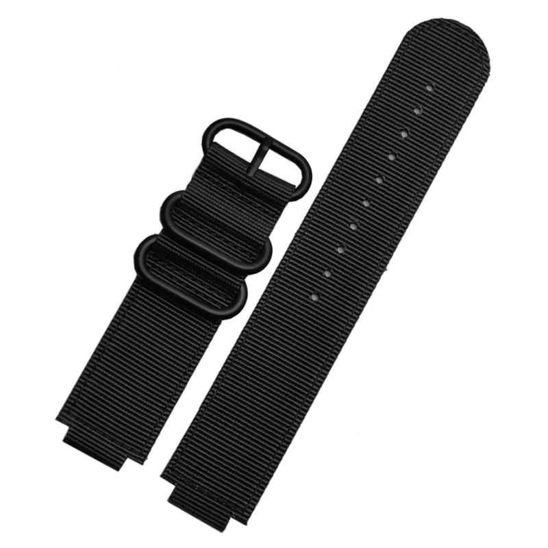Ремешок для часов Timex T2N721T2N720 739 TW2T3600 нейлоновый ремешок 24*16 мм кольцо из