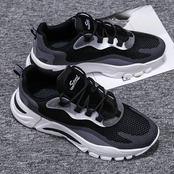 

2020 Fashion Shoes Casual for Man Soft Flats Shoes Men Sneakers Breathable Sapato Male Leisure Shoes Trend ayakkabi Zapatillas