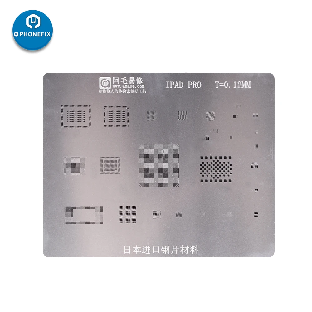 Трафареты для пайки BGA iPad 2/3/4/5/6/ PRO Mini1/2/3/4 IC материнская плата NAND Flash трафарет