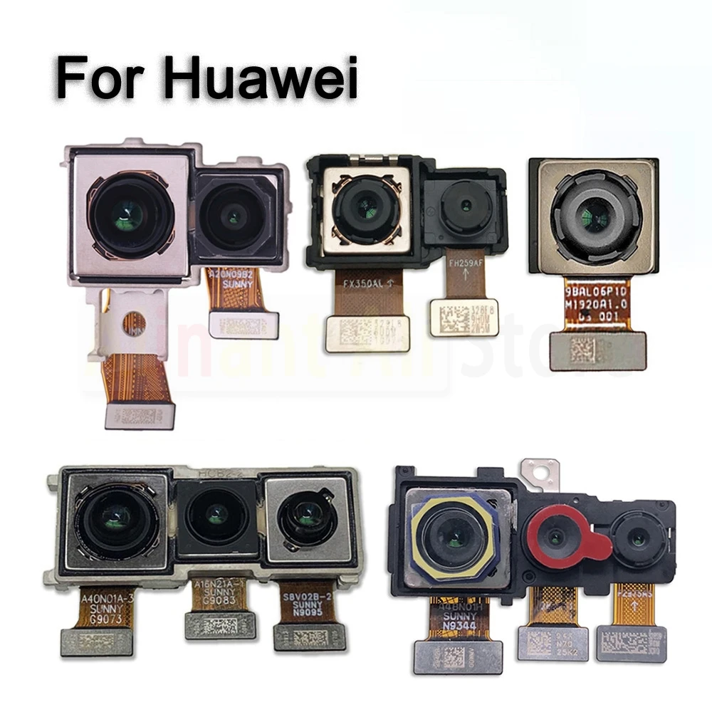 Оригинальный шлейф задней основной камеры для Huawei P9 P10 P20 P30 P40 Lite Pro Plus запасные