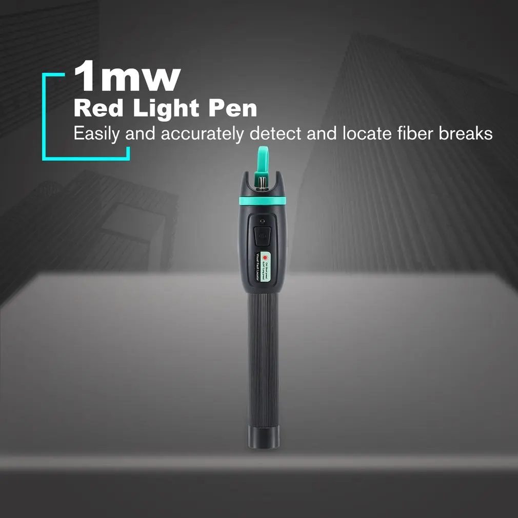 

KFL-11P 1mw Pen Type Red Light Source Visual Fault Locator Red Light Pen Fiber Optic Cable Tester Fiber Optic Tool