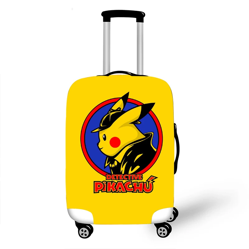 Чехол для багажа Pokemon, эластичные Защитные чехлы для багажа 18-32 дюймов, чехол для костюма, чехол для тележки, пылезащитный чехол, аксессуары для путешествий - Цвет: as pictures