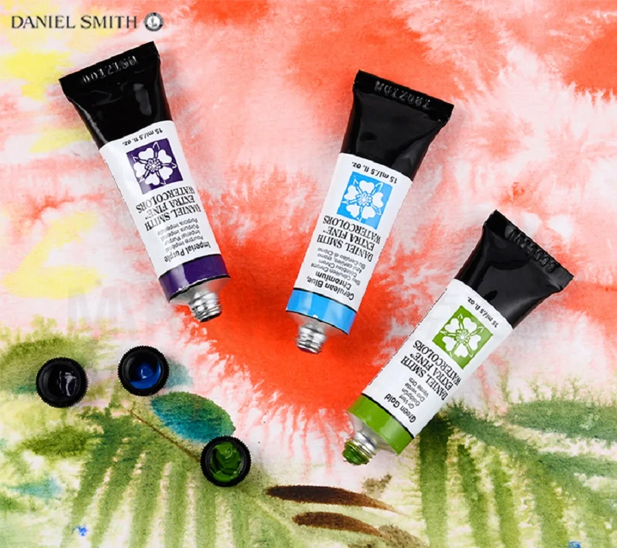 Daniel Smith natural mineral watercolor paint 15ml American original DSwatercolor professional art supplies watercolor paint watercolor pigment