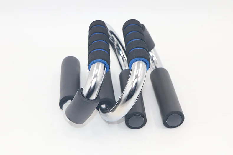 Electroplated Push-Ups Holder Building up Arm Muscles Push-Ups Household Fitness S-Shaped Push-up Frame Double Color ABS Push-Up