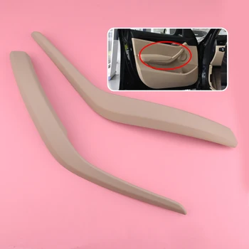 

1Pair Beige Interior Side Door Handle Cover Trim Panel Fit For BMW X1 E84 2010 2011 2012 2013 2014 2015 2016