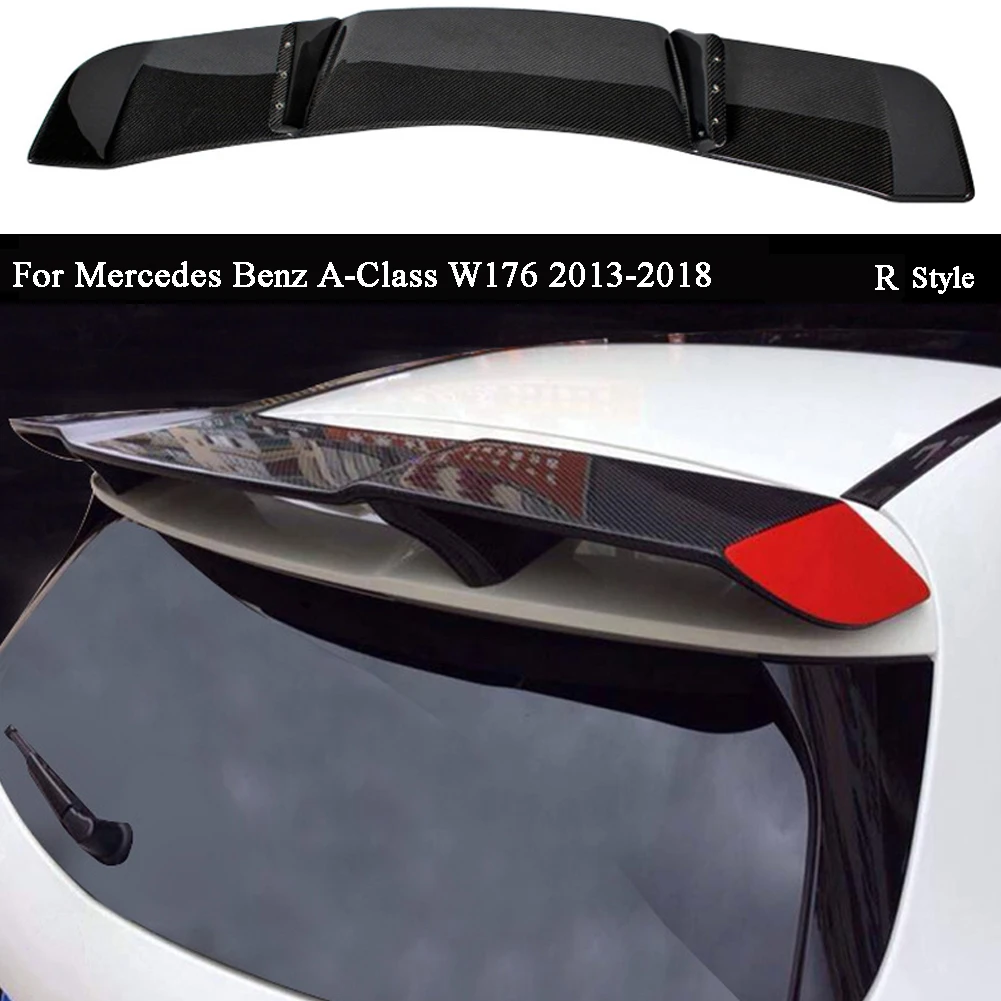 Спойлер багажника из углеродного волокна для Mercedes Benz A-Class W176 2013 R style