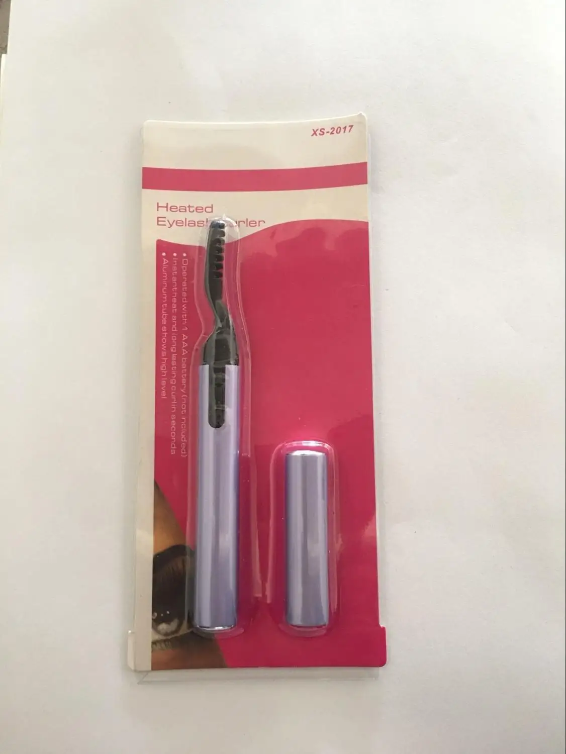 

1Pc 5 Colors Portable Fast Heated Electric Eyelash Curler Long Lasting Curl Eyelash Curling Pen Dry Eye lash Beauty Makeup Tool