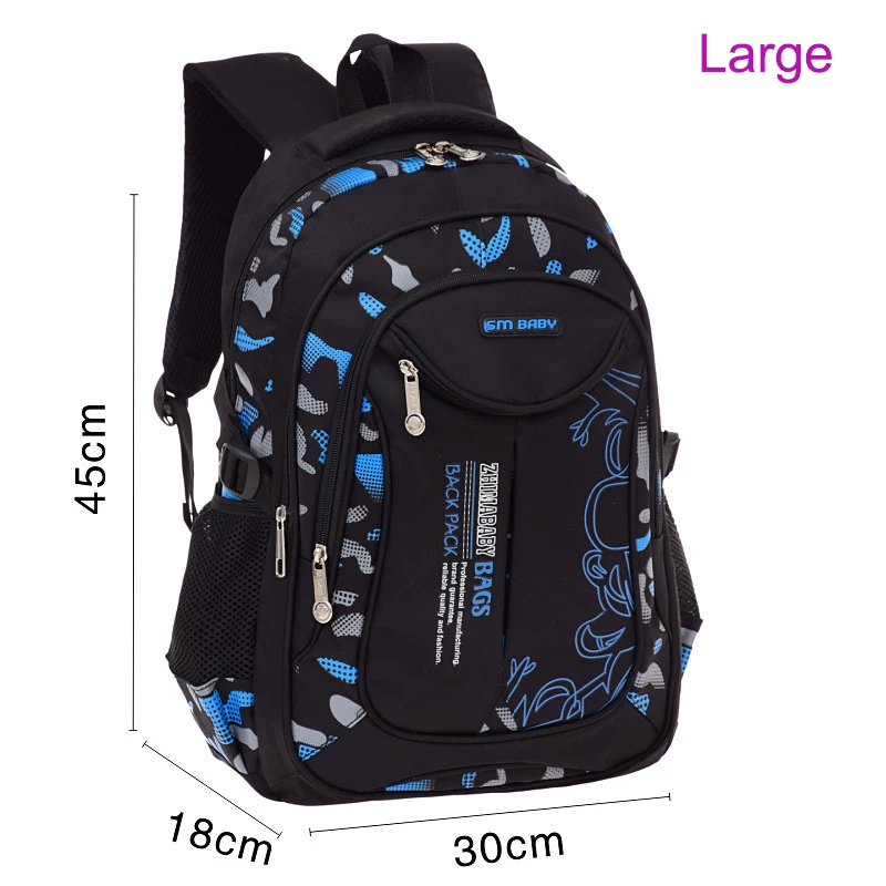 Boys School Bags Large Capacity Casual Backpacks 8-12 Years Children Boys Backpacks Primary School Bag Students Kids Knapsack 5