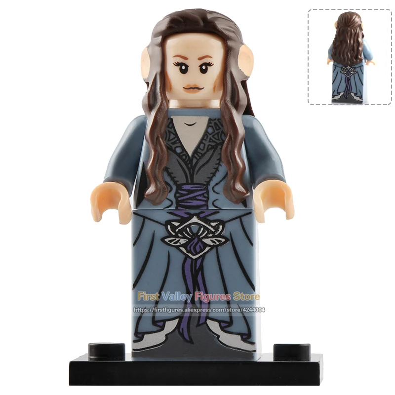 DR. TONG 80 шт./лот фигурка Властелина Колец Gandalf Thranduil Elrond Galadriel Arwen строительные блоки детские игрушки PG8148