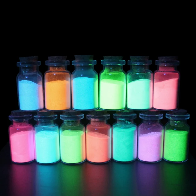 10g Luminous Sand Glow In The Dark Stones Garden Park Road Pebbles Ornaments For Party Aquariums Fish Tank Decoration Ornaments 2