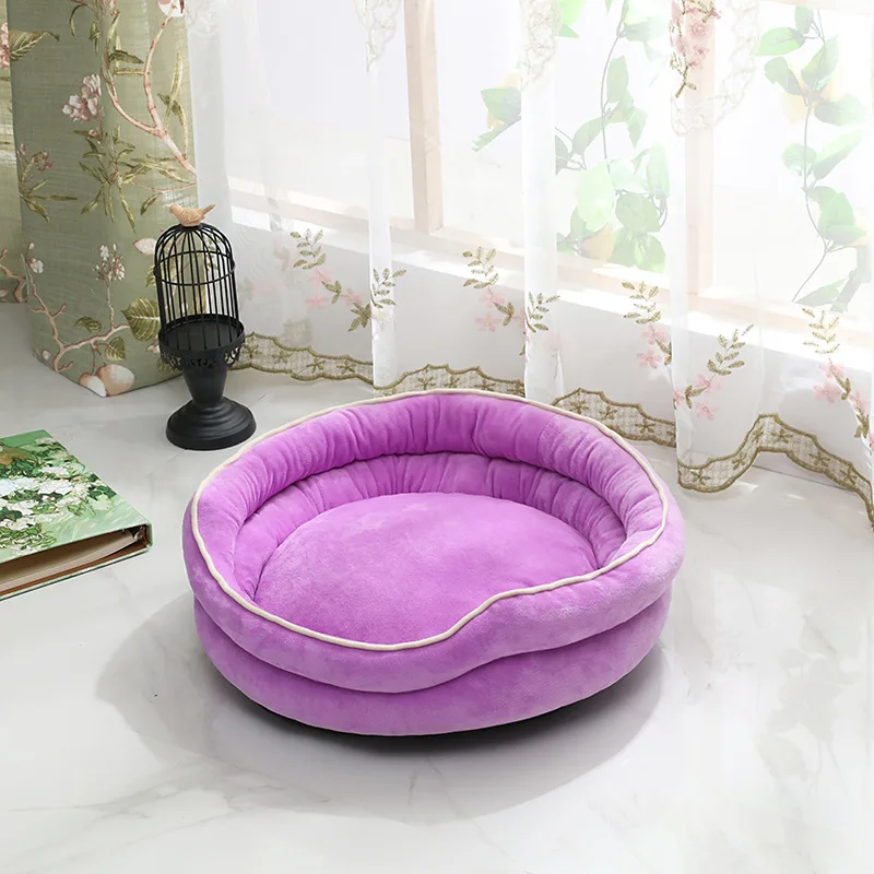 Качественные кровати для собак, коврик для средних собак, 68x58x30 см, для маленьких питомцев, щенков, питомцев, кошек, одеяло, домашние животные, утолщенный мягкий матрас для домашних животных