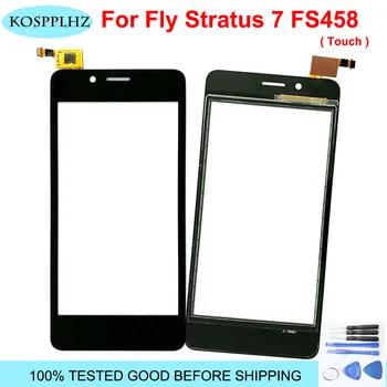 

KOSPPLHZ 4.5 inch for FLY Stratus 7 FS458 Touch Screen Glass 100% tested Digitizer Glass Panel Replacement