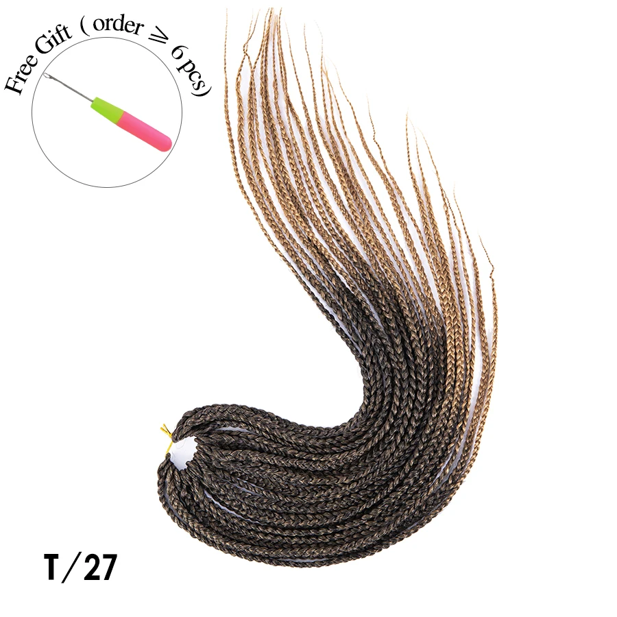 Alileader Products Box Braid Hair Extensions 12 16 20 24 Inch Synthetic  Crochet Hair Braiding Twist Braids 22Strands/Pack - Price history & Review, AliExpress Seller - AliLeader Official Store