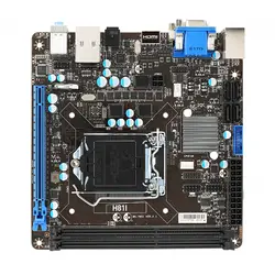 Для MSI H81I рабочего Материнская плата h81 DDR3 LGA 1150 материнская плата разъем LGA 1150 i7 i5 i3 DDR3 32G SATA3 UBS3.0 100% тестирование в целости