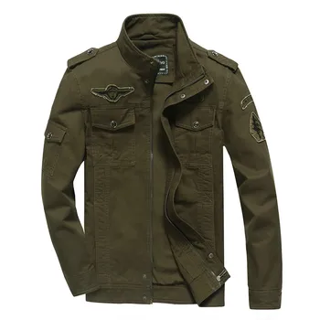 

Men's Jacket Spring Autumn Large Size 5XL 6XL Fashion Male Youth Outwear Leisure Army Fan Bomber Jacket Casual Coats Men