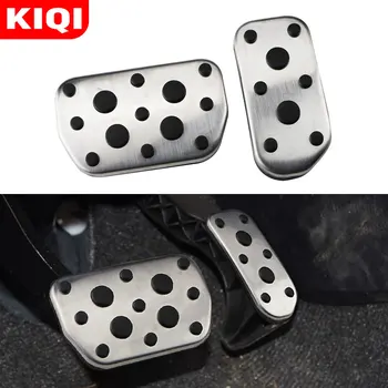 

KIQI 2Pcs/Set AT Car Pedals Cover Fit for Toyota Auris Avensis Rav4 Corolla Prius Facelife for Lexus NX NX200T 300H Auto Pedal