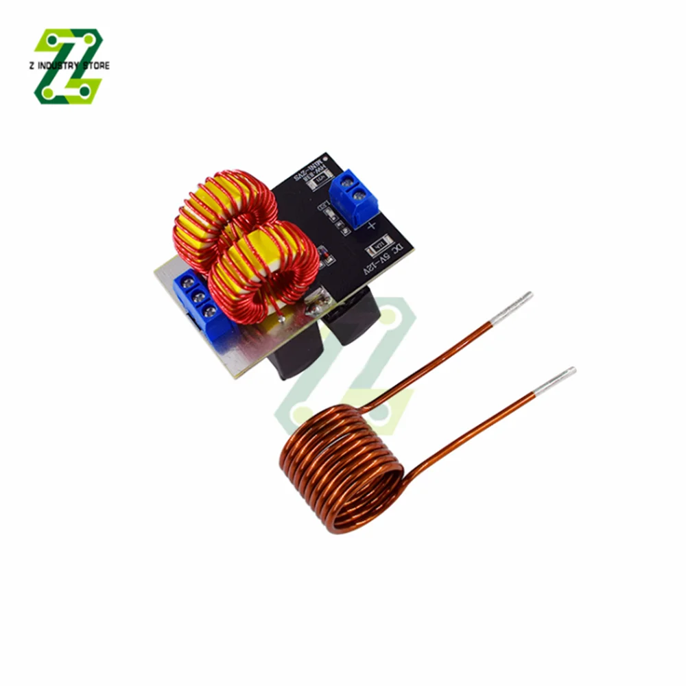

Mini DC 5-15V 120W ZVS Induction Heating Board High Voltage Generator Heater With Coil for Driver