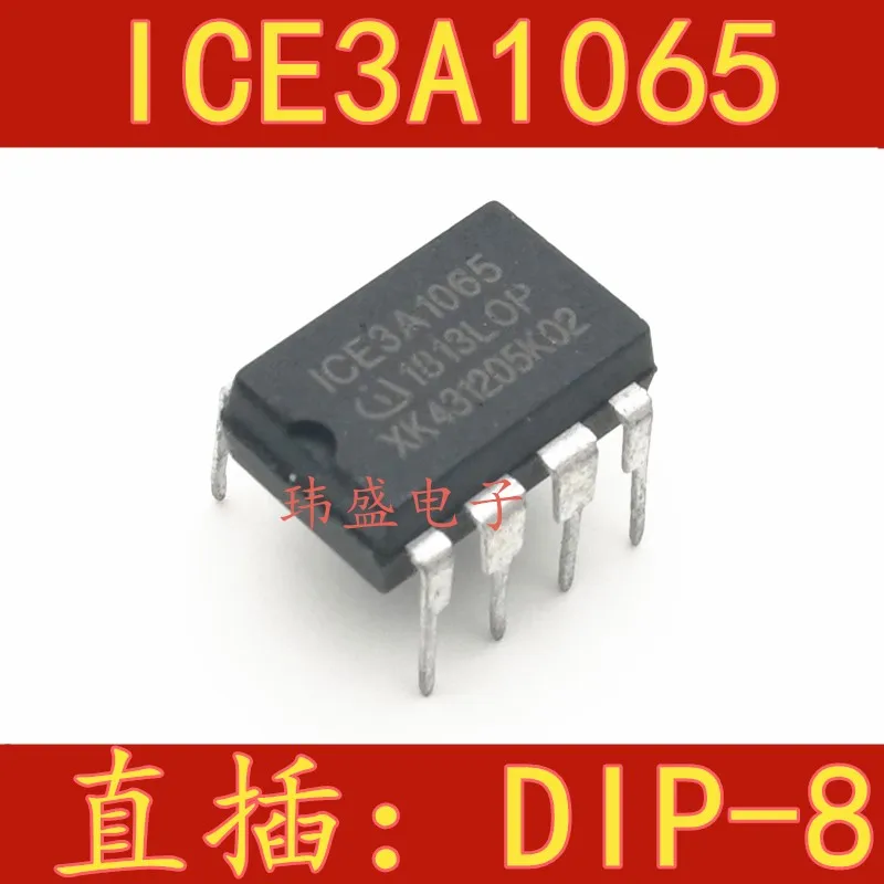 

10pcs/lot ICE3A1065 ICE3A1065LJ 3A1065LJ DIP-8