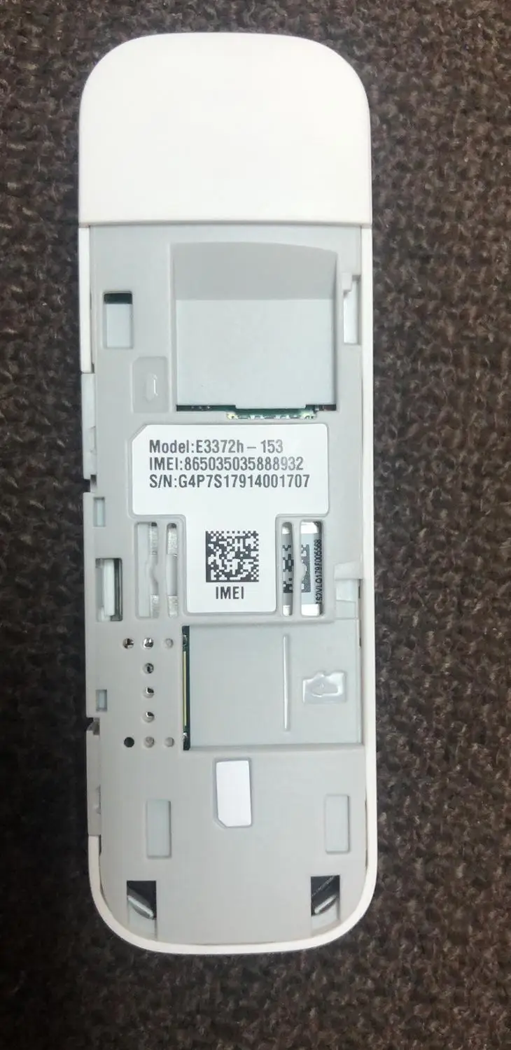 Разблокированный huawei E3372 E3372h-153 плюс пара антенны 4G LTE USB ключ 150 mbps-модем USB модем PK K5160