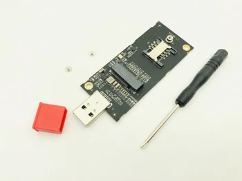 

Network Cards USB Ethernet USIM Adapter NGFF M.2 Key B to USB 3.0 Card for Desktop PC with SIM 6pin Slot for WWAN/LTE Module NEW