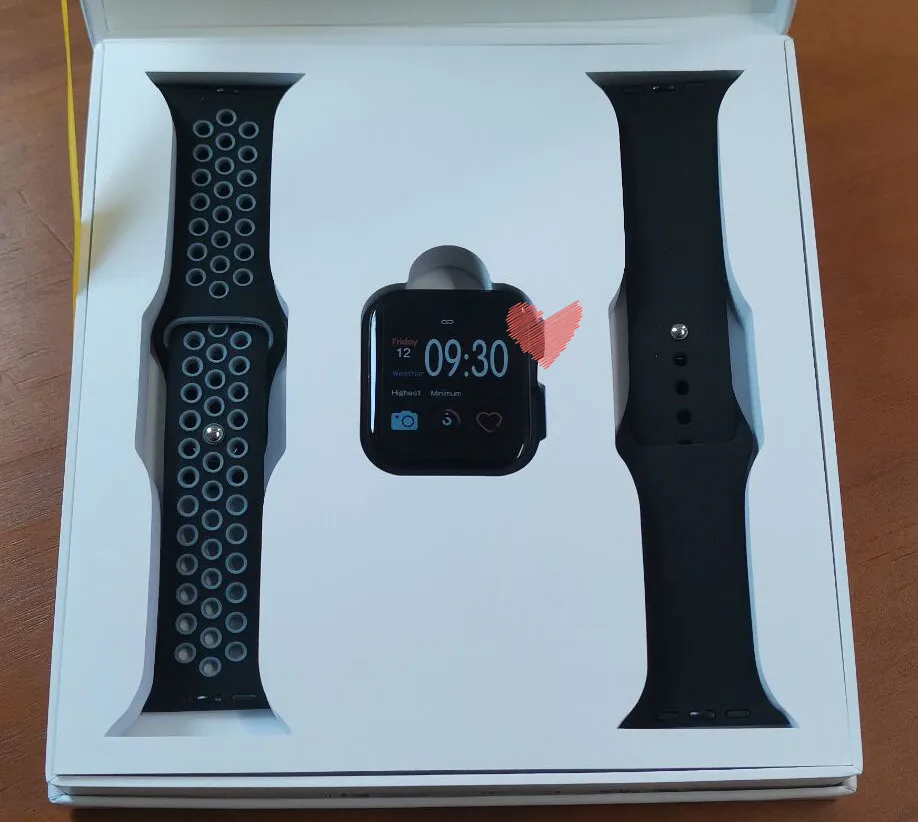  IWO 11 Smart Watch Series 5 1:1 44MM GPS Bluetooth Wireless Charging Sports Fitness Tracker Smartwa - 4000238784259