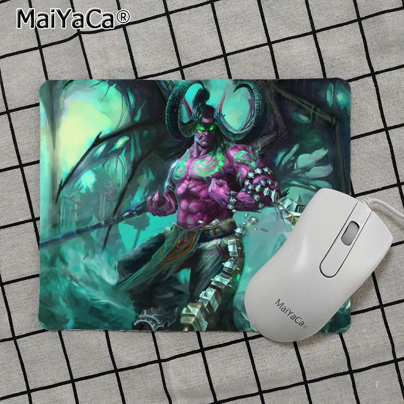 Maiya, высокое качество, World of Warcraft Illidan Stormrage, прочный резиновый коврик для мыши,,, игровой коврик для мыши