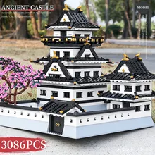 

3086 Pieces World Architecture Series Building Blocks MOC Himeji Castle Sets Model Assembly Bricks Toys for Girls Birthday Gift