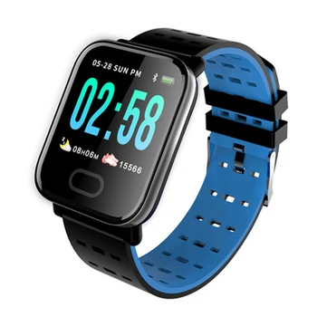 

A6 Smart Watch Sport Pedometer Bracelet Blood Pressure Heart Rate Monitor Smartwatch Bluetooth Connect Android IOS Phone