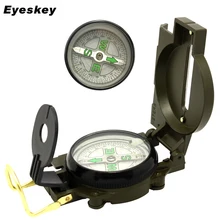 Портативный водонепроницаемый компас складной объектив Компас для выживания на открытом воздухе военный кемпинг туристический компас инструмент с увеличительным стеклом