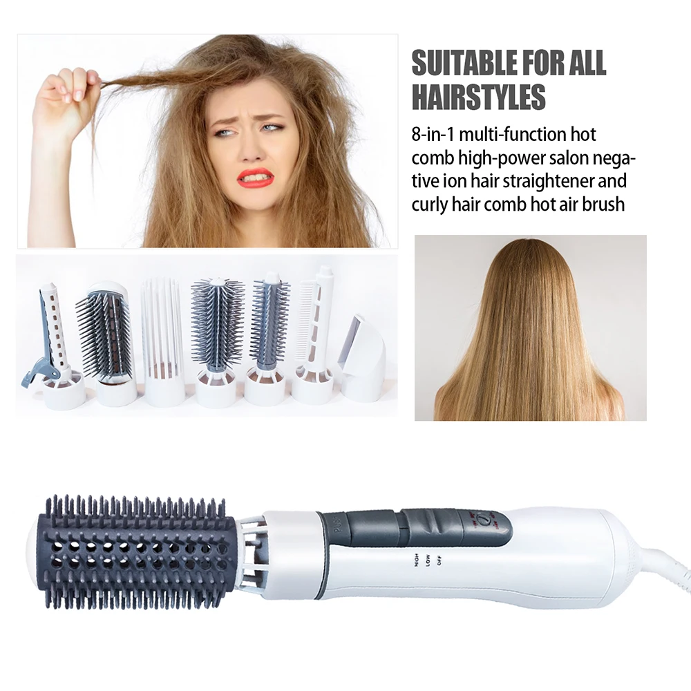 8 in 1 hair dryer brush
rotating hair dryer brush
hair dryer brush with 7 attachments
hair dryer brush for all hair types
best hair dryer brush
hair dryer brush with ionic technology
hair dryer brush with cool shot
One-step hair dryer and styler
one step hair dryer
Electric hair brush dryer
8 in 1 hair blower brush
Rotating hair styling tool