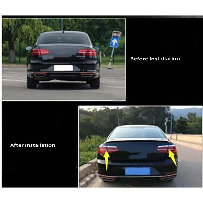 Подходит для Volkswagen 18 19 новинка лампа бровей passat b8 Модифицированная задняя