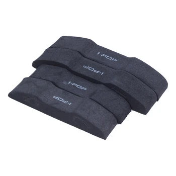 

4 Pcs Black Foam Side Door Guard Protection Sticker for Auto Car